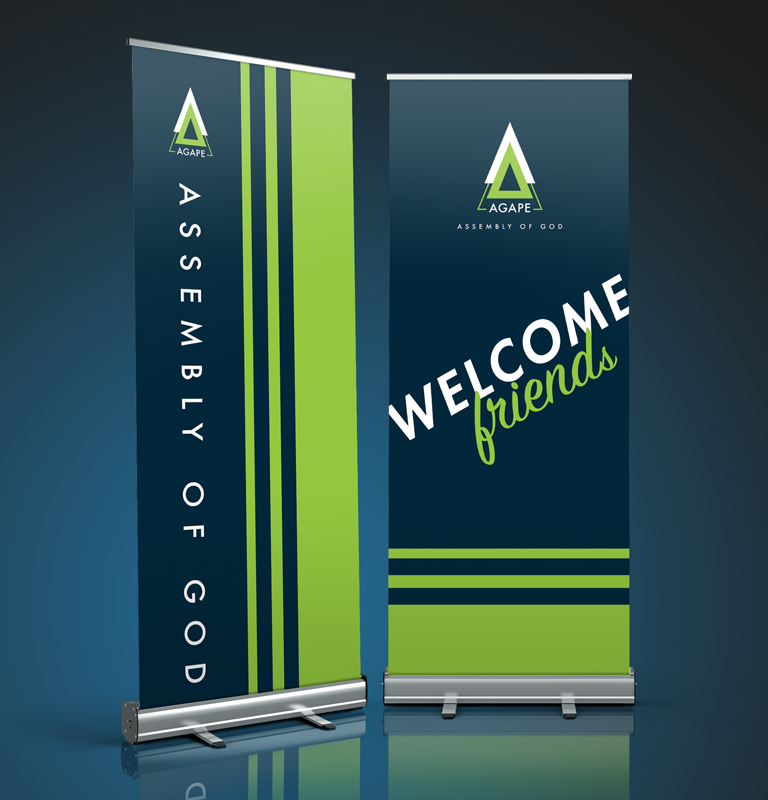 Vertical Banner One